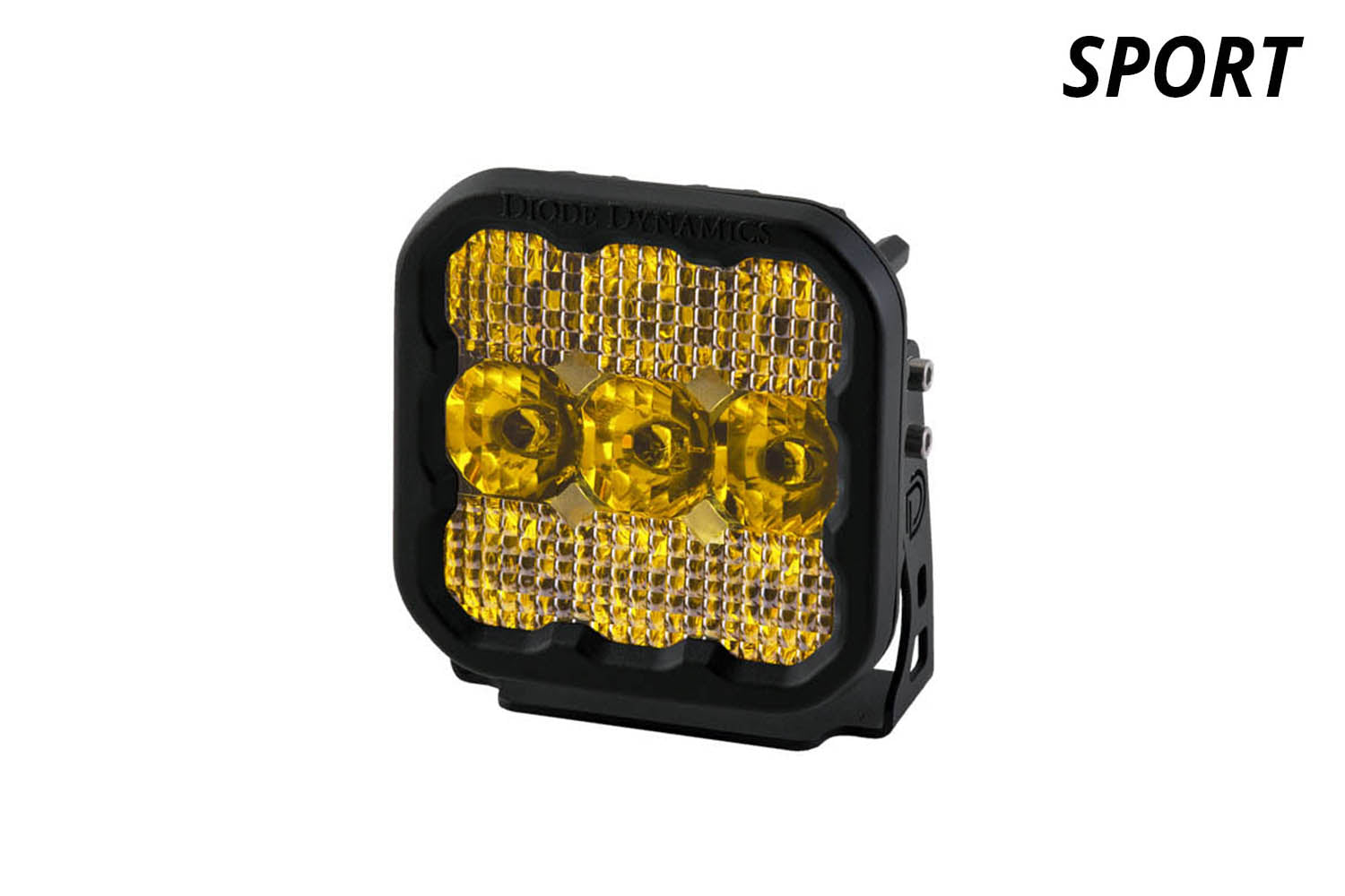 Diode Dynamics SS5 LED Pod Sport Yellow Flood (single)