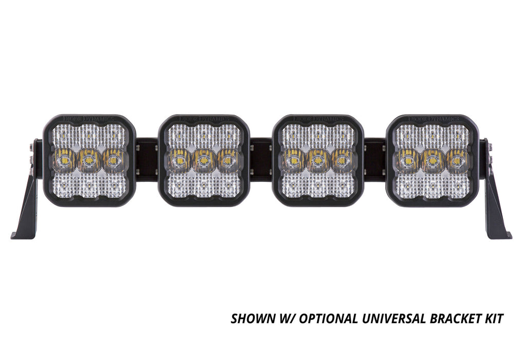 Diode Dynamics SS5 Sport Universal CrossLink 4-Pod Lightbar White Driving
