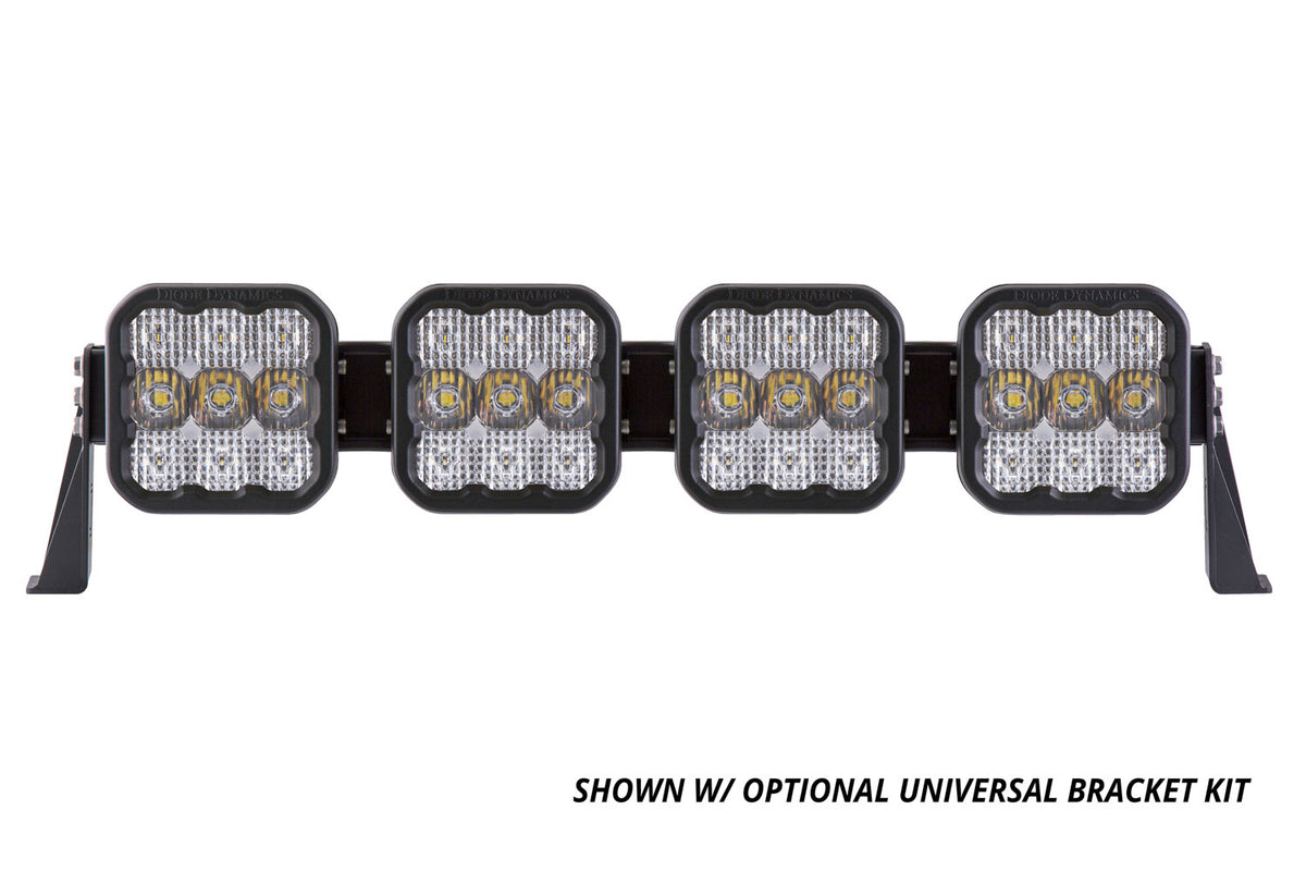 Diode Dynamics SS5 Sport Universal CrossLink 4-Pod Lightbar White Driving