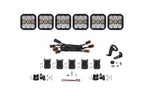 Diode Dynamics SS5 Sport Universal CrossLink 6-Pod Lightbar White Combo