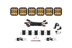 Diode Dynamics SS5 Sport Universal CrossLink 6-Pod Lightbar Yellow Combo