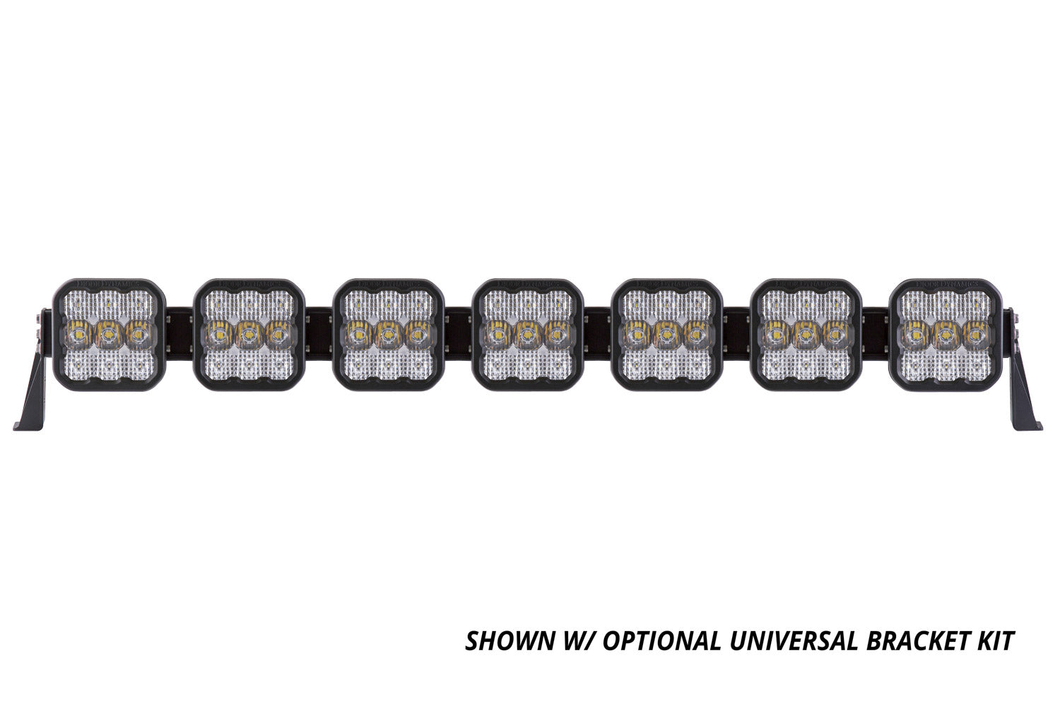 Diode Dynamics SS5 Sport Universal CrossLink 7-Pod Lightbar Yellow Driving