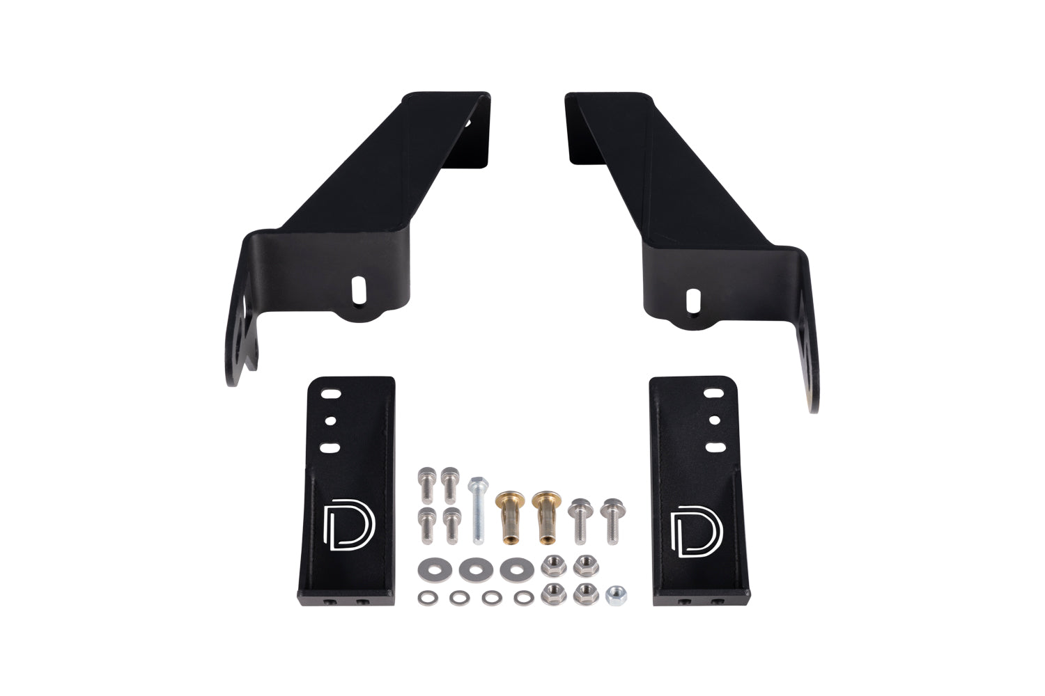 Diode Dynamics Stage Series Grille Bracket Kit for 2018+ Jeep Wrangler JL