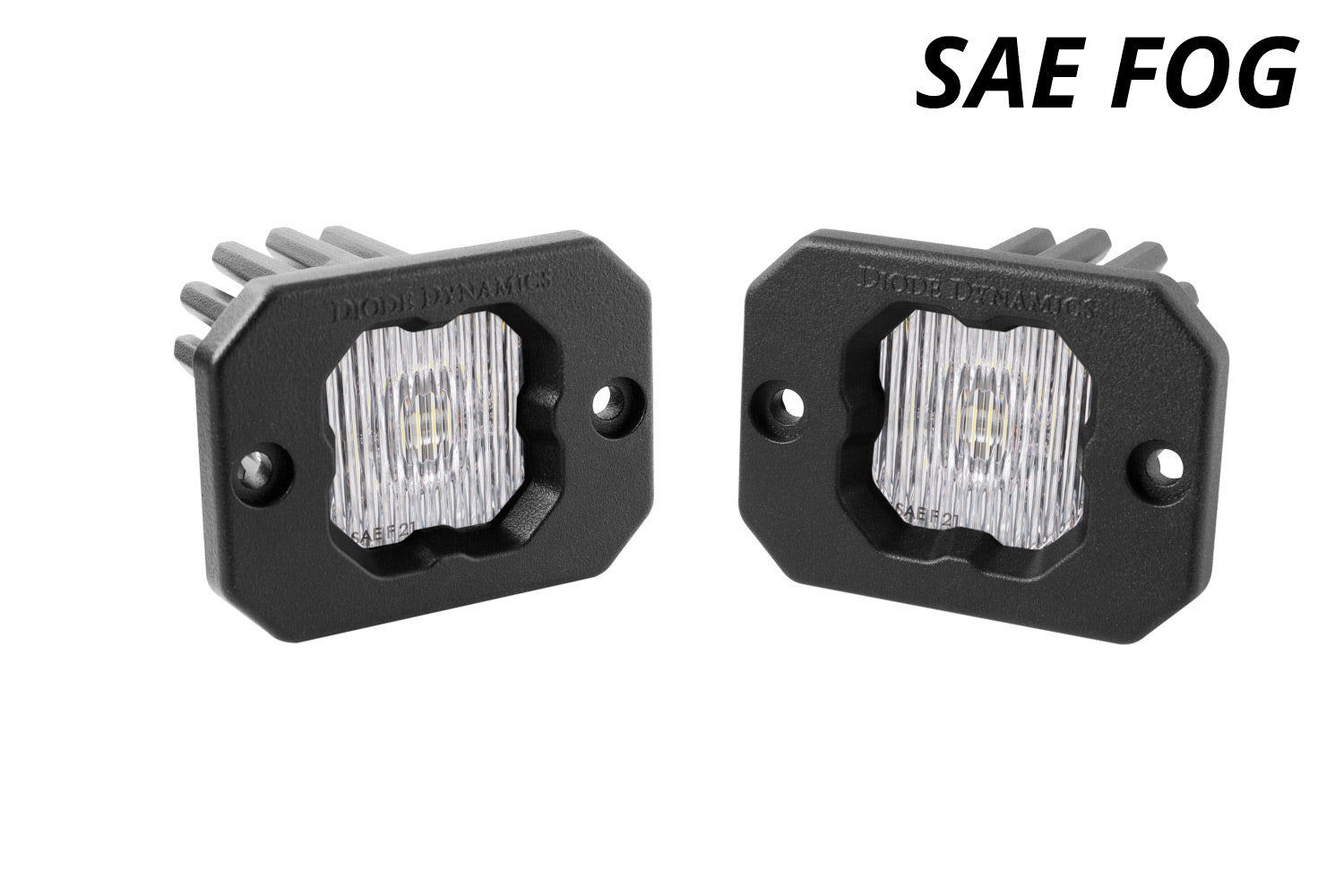 Diode Dynamics SSC1 LED Pod White SAE Fog Flush ABL (pair)