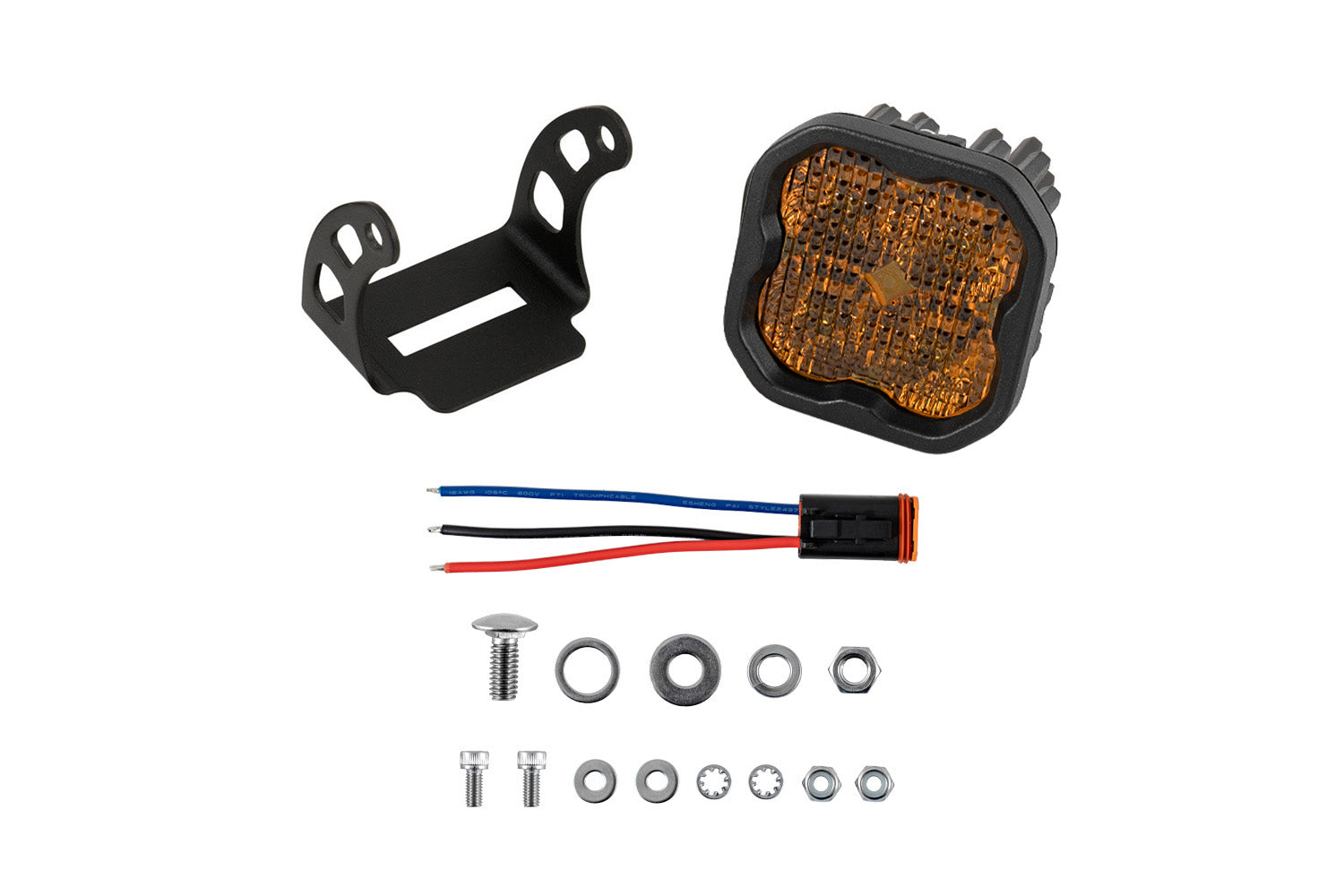 Diode Dynamics SS3 Sport ABL Yellow Combo (single)