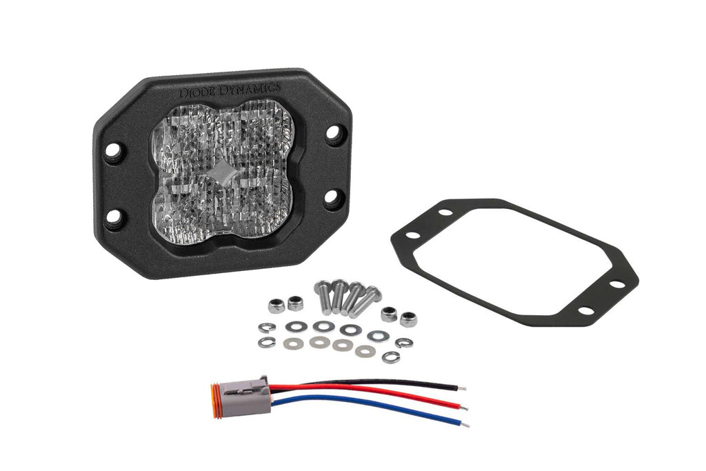 Diode Dynamics SS3 Sport RBL White Combo Flush (single)