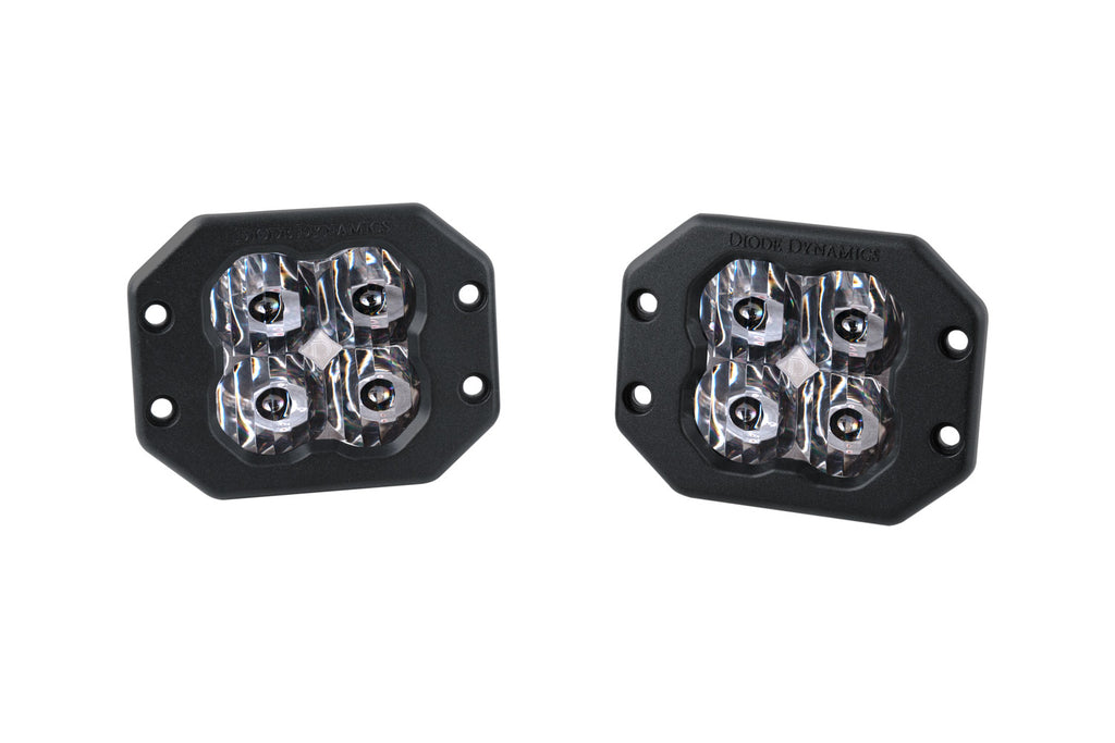 Diode Dynamics SS3 Pro ABL White SAE Driving Flush (pair)