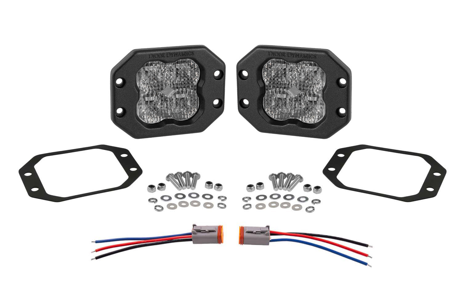 Diode Dynamics SS3 Pro RBL White Combo Flush (pair)