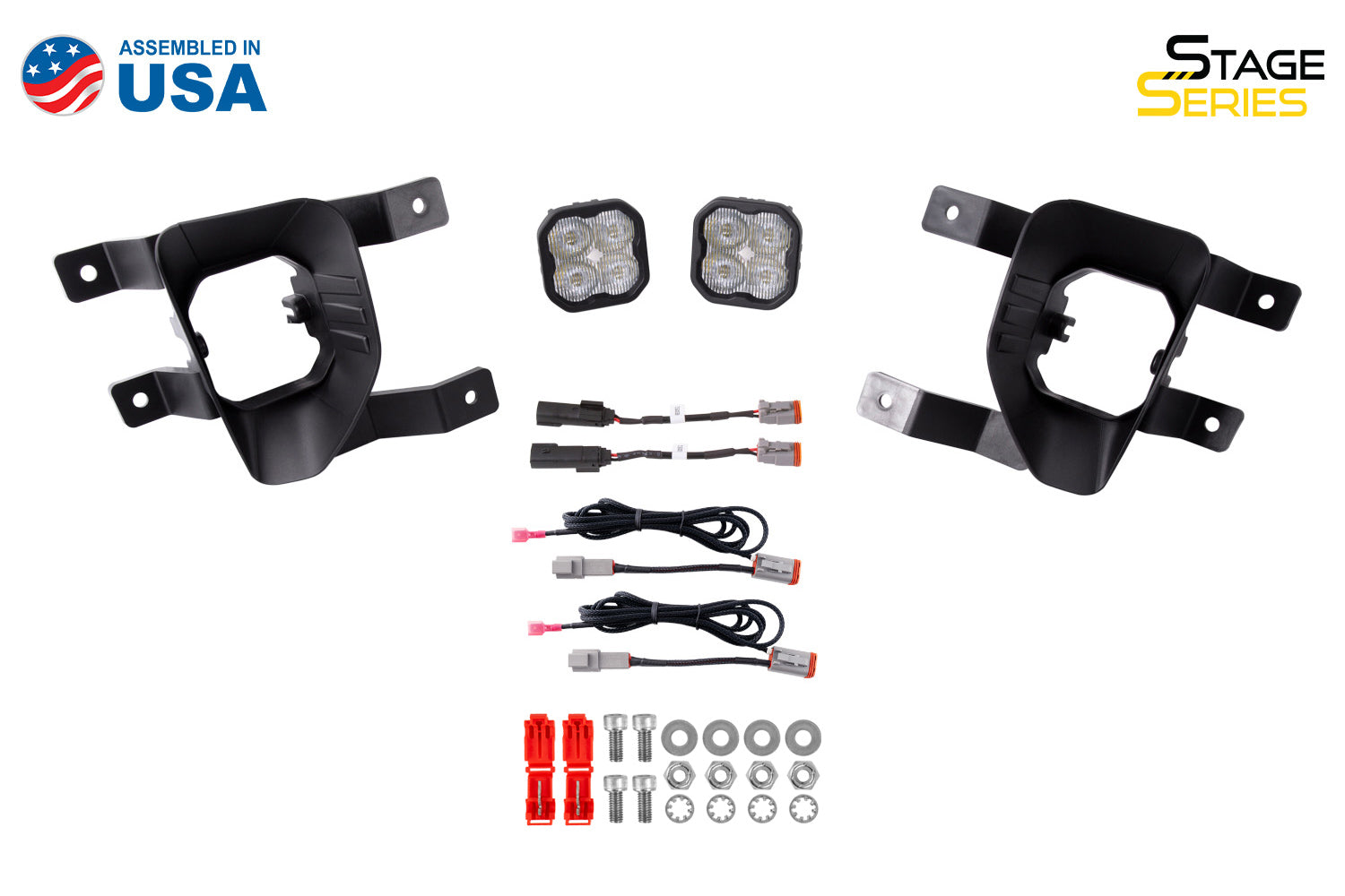 Diode Dynamics SS3 Sport Type SV1 Kit ABL White SAE Fog