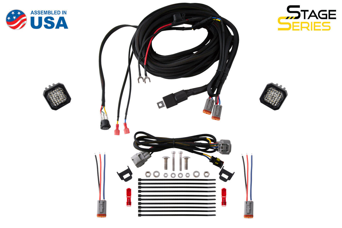 Diode Dynamics Stage Series Reverse Light Kit for 2005-2015 Toyota Tacoma C2 2.0 Sport