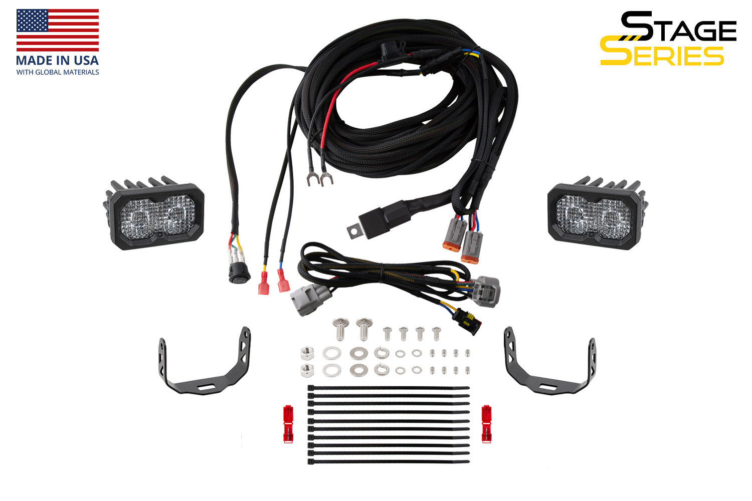 Diode Dynamics Stage Series Reverse Light Kit for 2005-2015 Toyota Tacoma C2 2.0 Sport