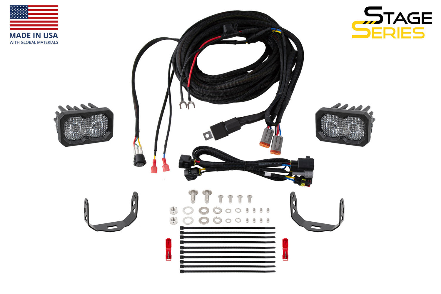 Diode Dynamics Stage Series Reverse Light Kit for 2016-2023 Toyota Tacoma C2 2.0 Pro
