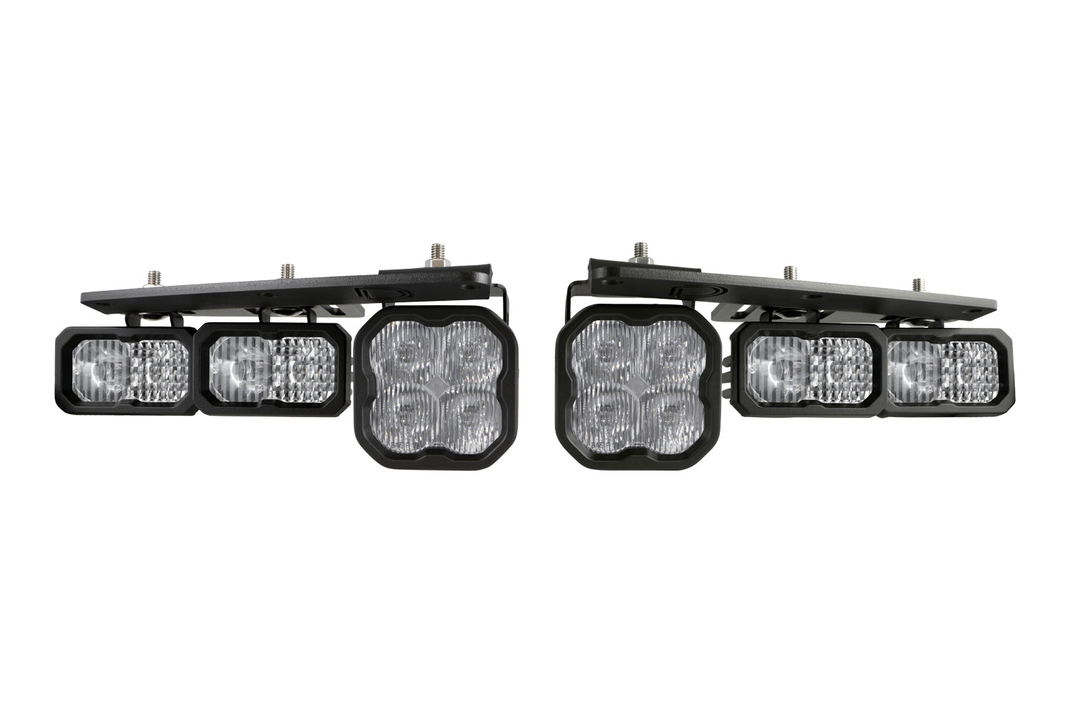 Diode Dynamics Stage Series Fog Pocket Kit for 2021+ Ford Bronco White Pro