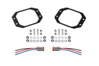 Diode Dynamics SS3 Backlit Flush Mounting Kit (pair)