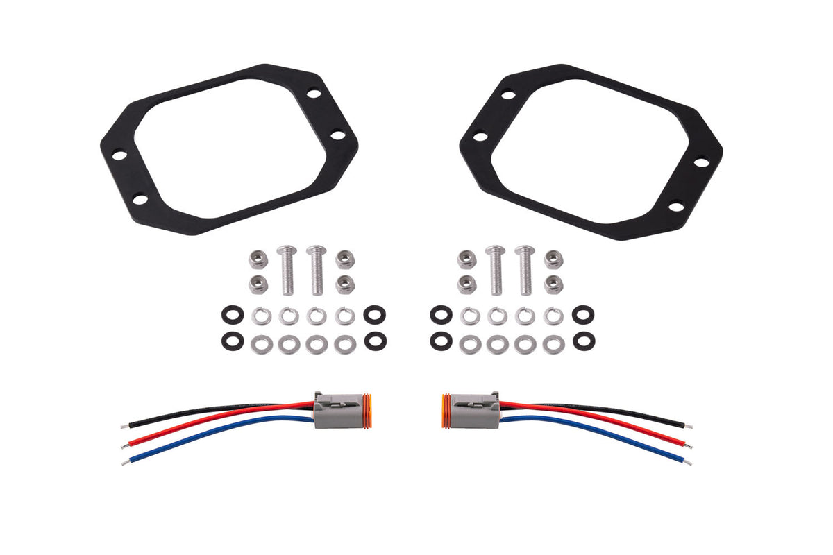 Diode Dynamics SS3 Backlit Flush Mounting Kit (pair)
