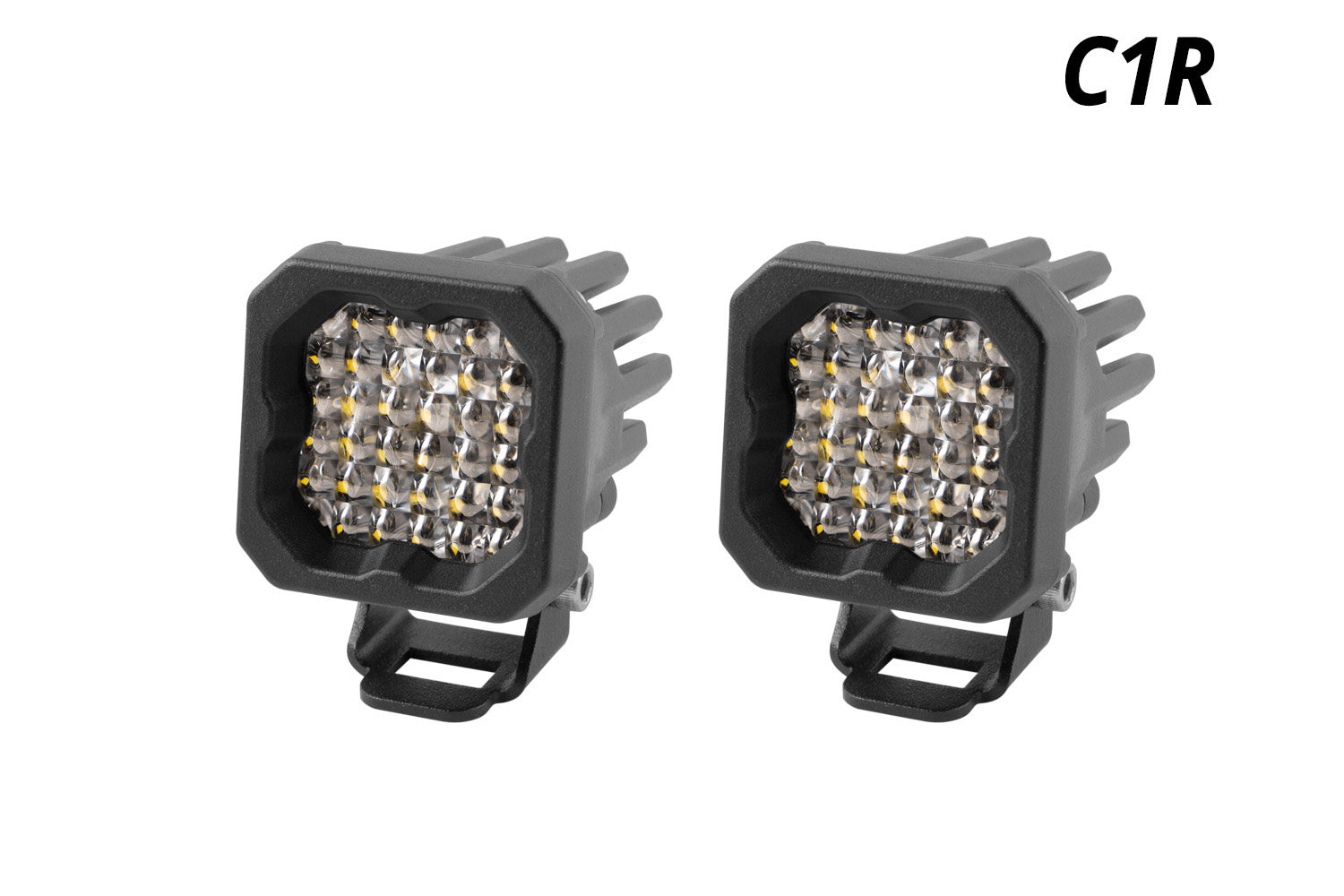 Diode Dynamics Stage Series C1R White Flood LED Pod (pair)