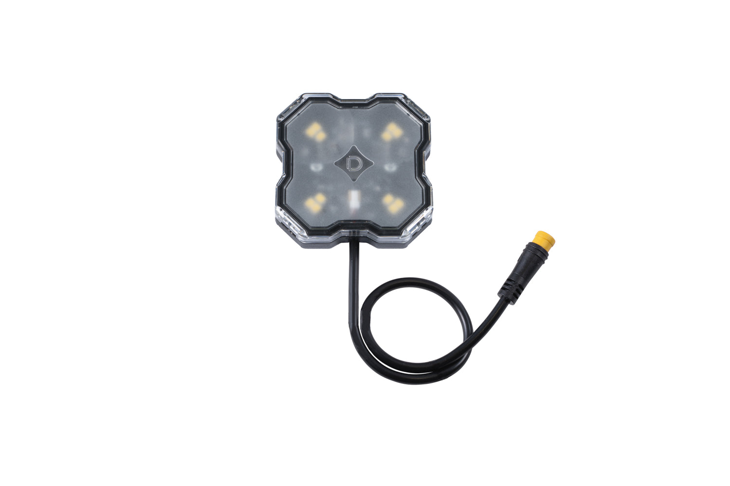 Diode Dynamics Rock Light Amber/White Hookup (single)