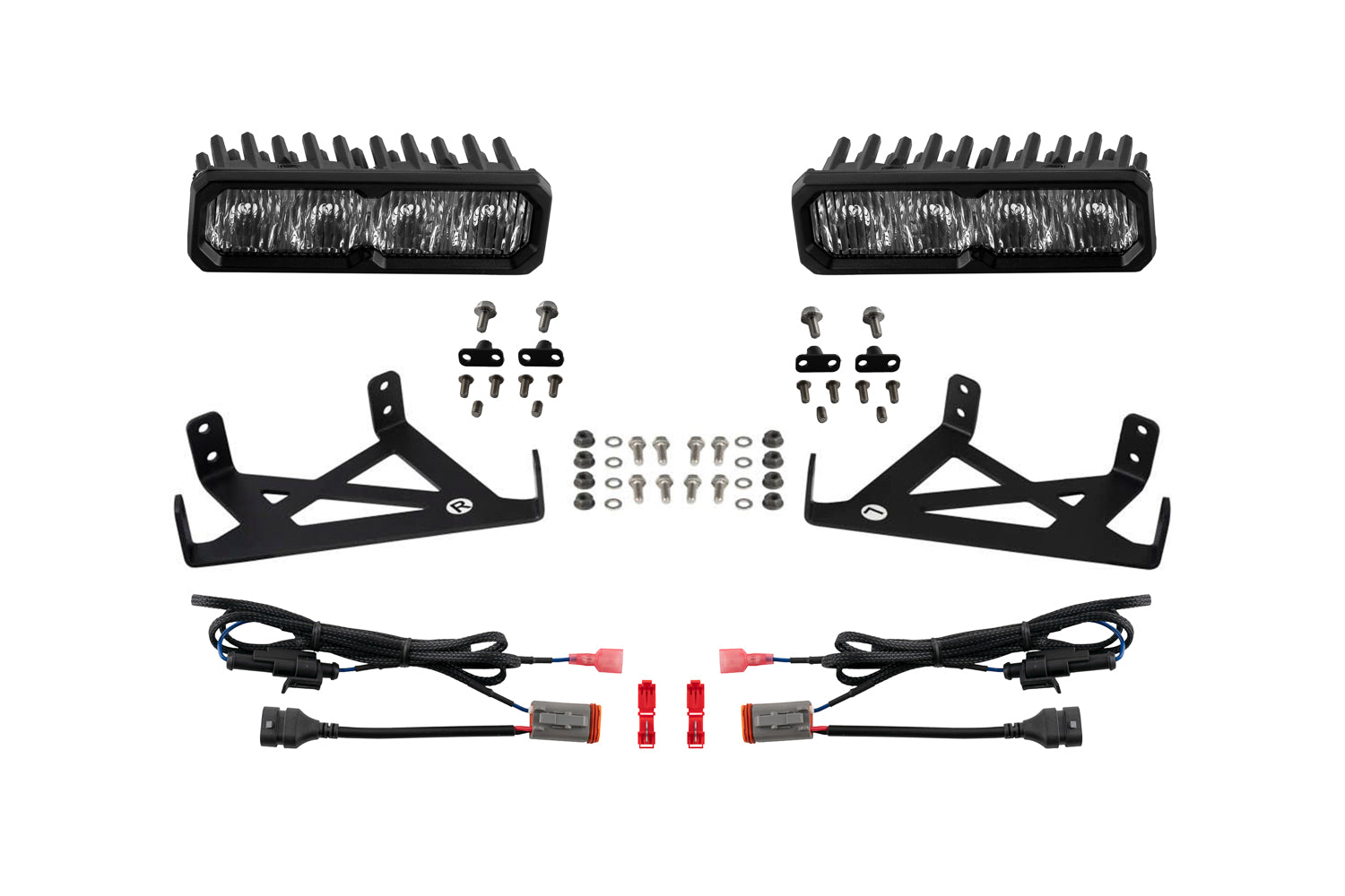 Diode Dynamics Fog SS6 Sport LED Kit White for 2020-2022 Ford F-250 Super Duty