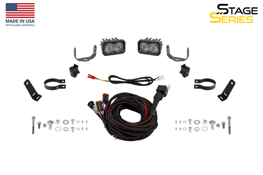 Diode Dynamics Stage Series 1.25 Inch Roll Bar Reverse Light Kit C2 2.0 Sport (pair)