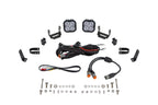 Diode Dynamics SS3 LED Bumper 1.25 Inch Roll Bar Kit Pro White SAE Fog (pair)