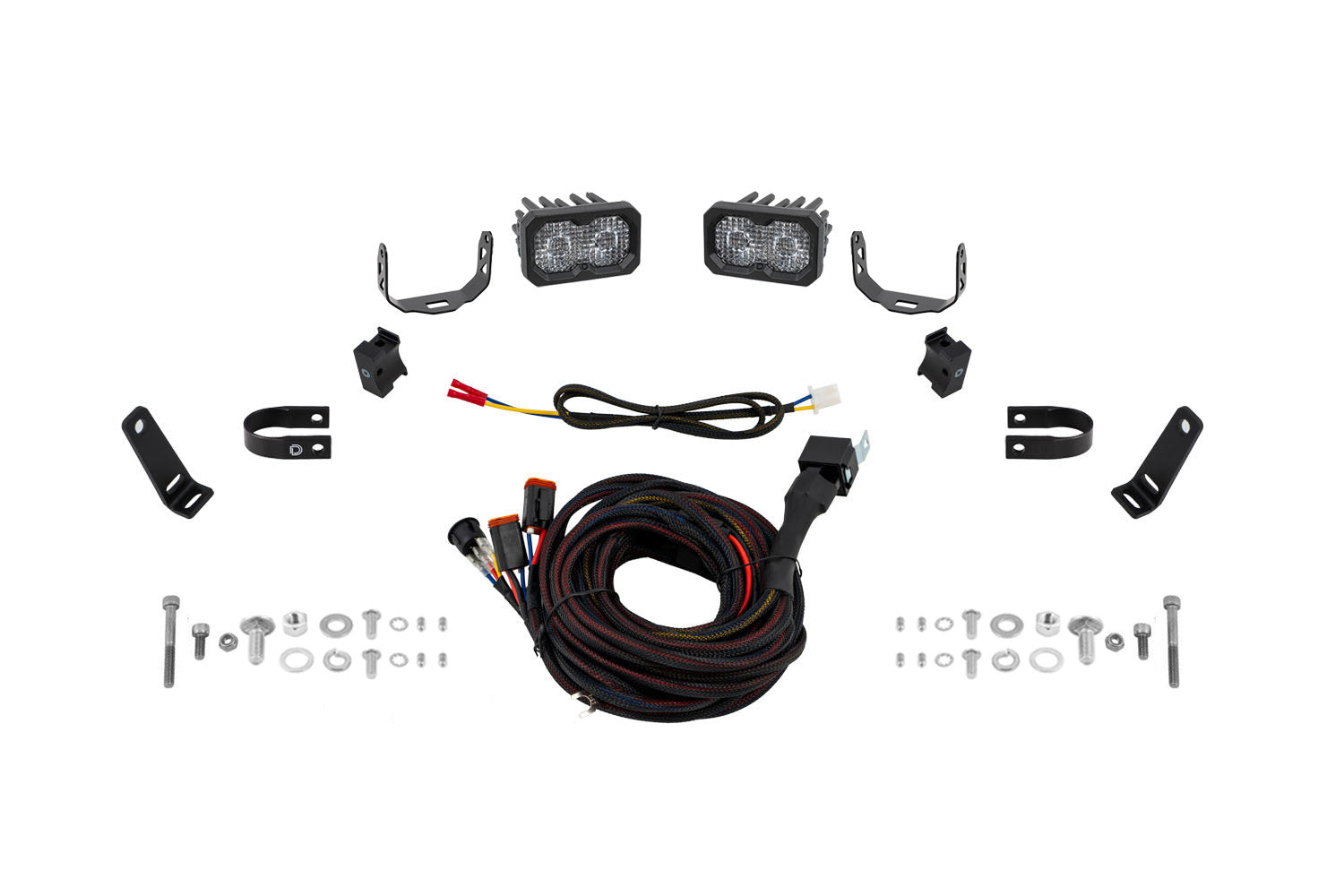 Diode Dynamics Stage Series 1.25 Inch Roll Bar Reverse Light Kit C2 2.0 Sport (pair)