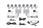 Diode Dynamics Stage Series SXS Rock Light Installer Kit RGBW M8 w/Controller (8-pack)