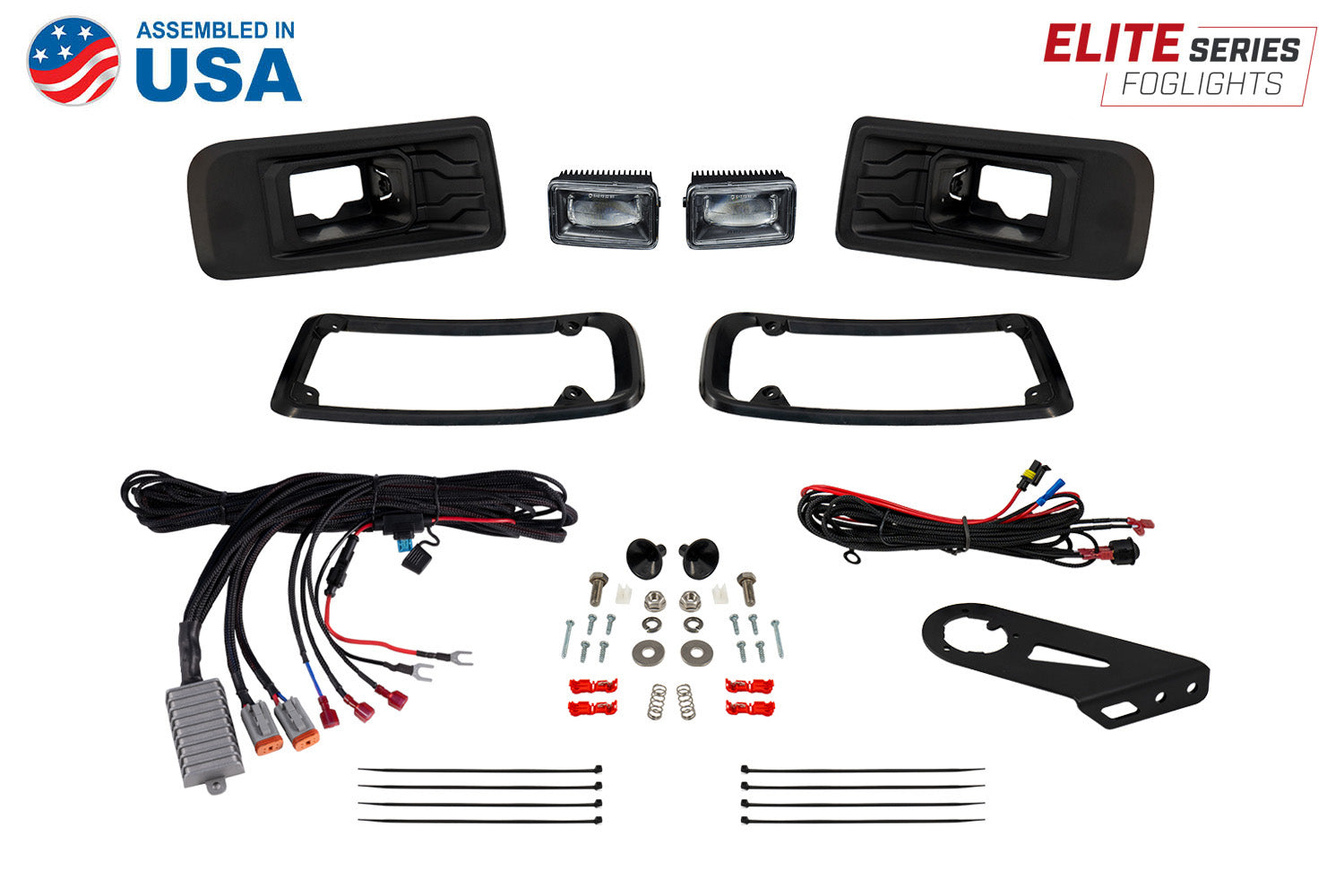 Diode Dynamics Elite Series Add-On LED Fog Light Kit for 2022+ Ford Maverick Yellow