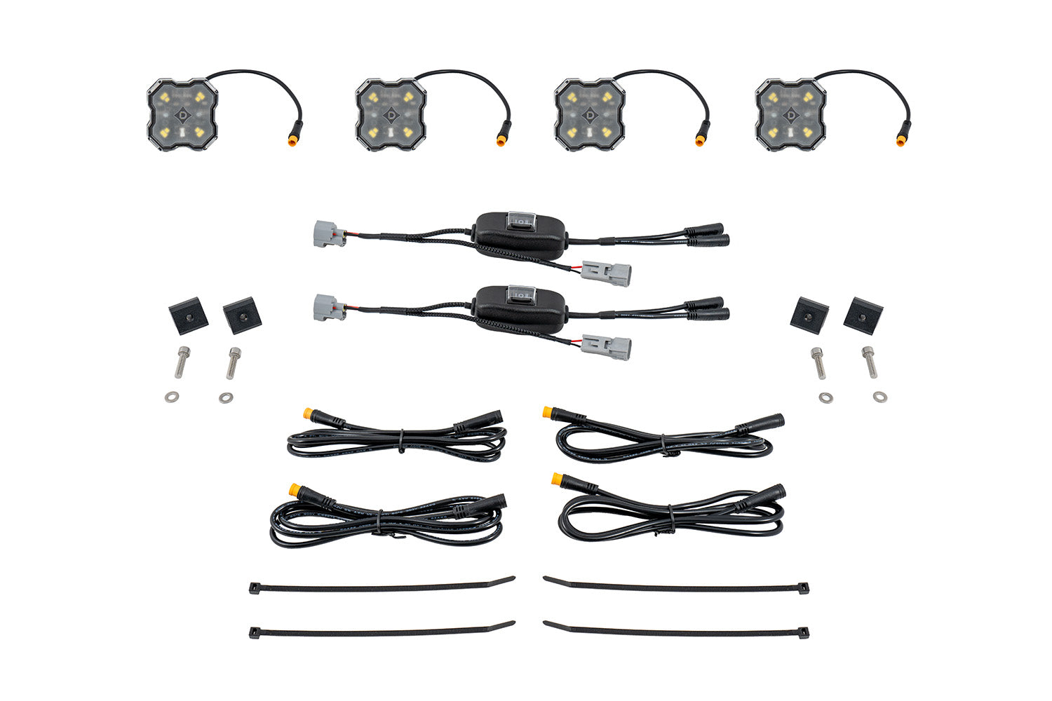 Diode Dynamics Stage Series LED Bed Light Kit for Toyota Tundra/Tacoma White Diffused