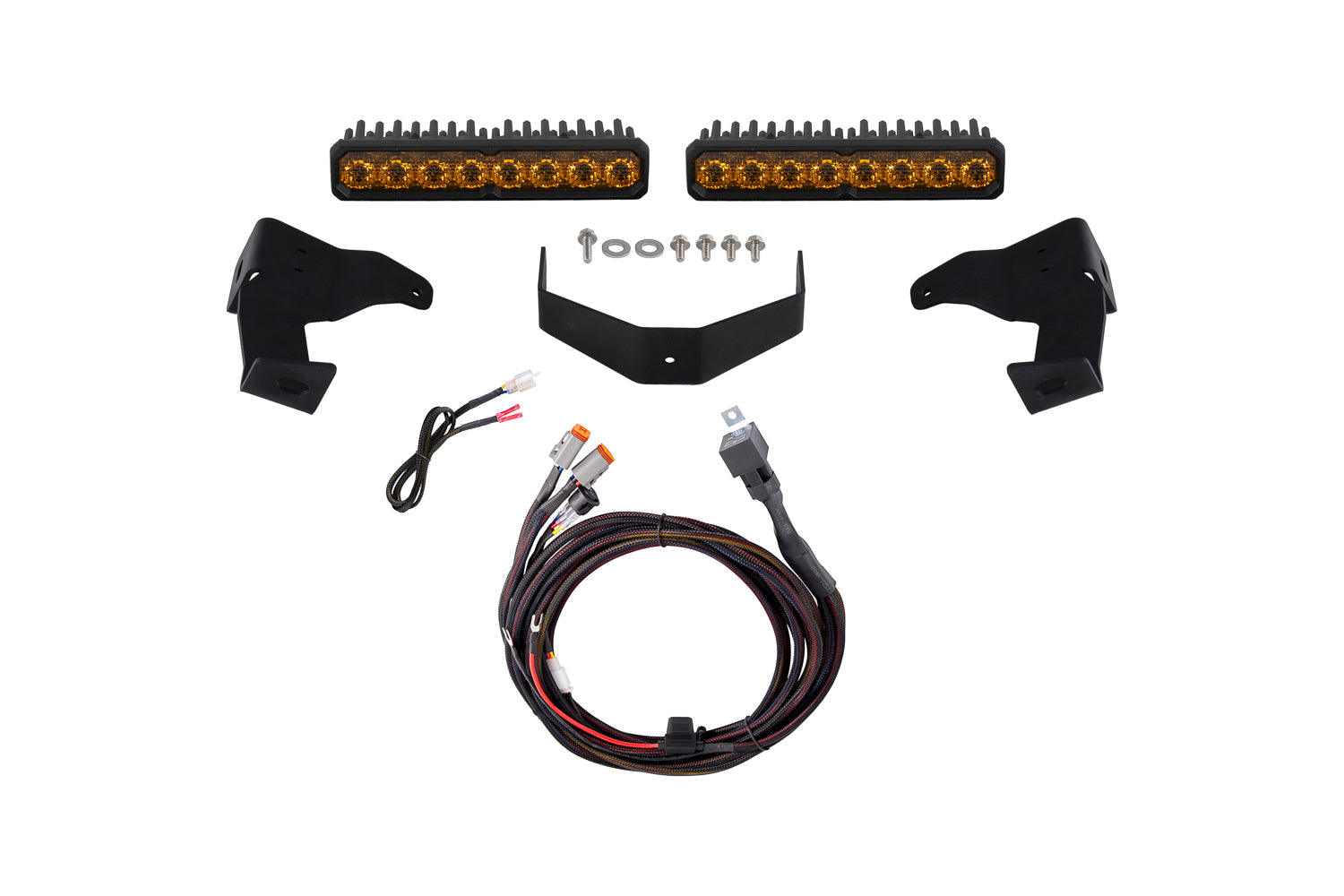Diode Dynamics Stealth Lightbar SS10 Sport Yellow Combo for 2024-2026 Toyota Tacoma
