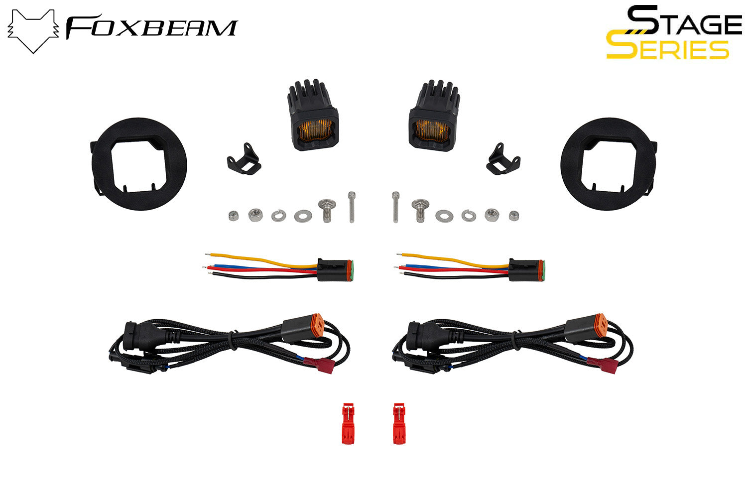 Diode Dynamics SSC1 Type GBS LED Fog Light Kit White SAE Fog