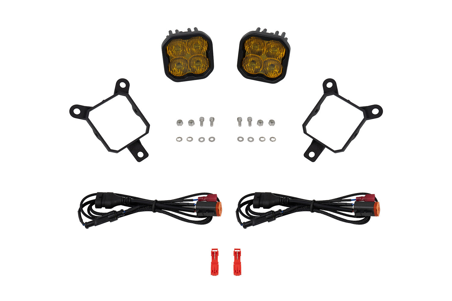Diode Dynamics SS3 Sport Type YS Kit ABL Yellow SAE Fog