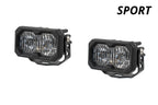 Diode Dynamics C2 2.0 Sport White Combo/Driving Standard ABL (pair)