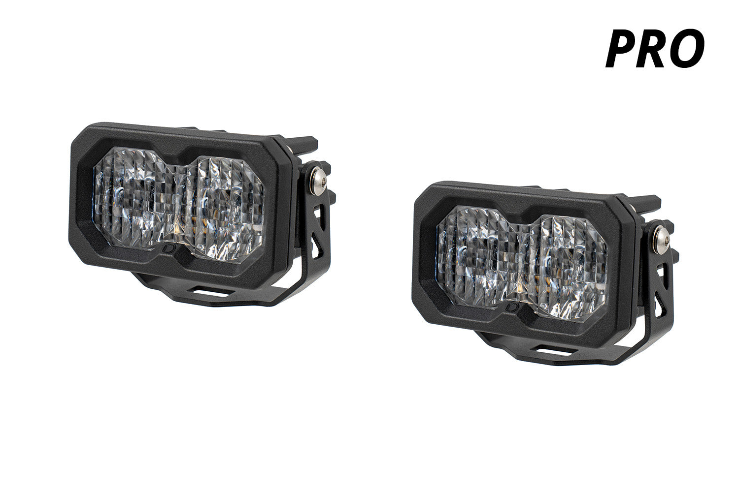 Diode Dynamics C2 2.0 Pro White Flood Standard ABL (pair)