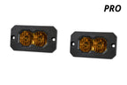 Diode Dynamics C2 2.0 Pro Yellow Flood Flush ABL (pair)