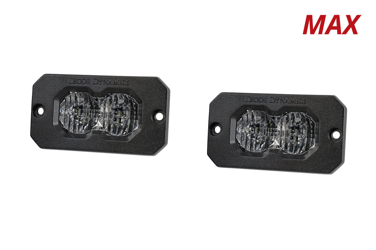 Diode Dynamics C2 2.0 Max White Flood Flush RBL (pair)