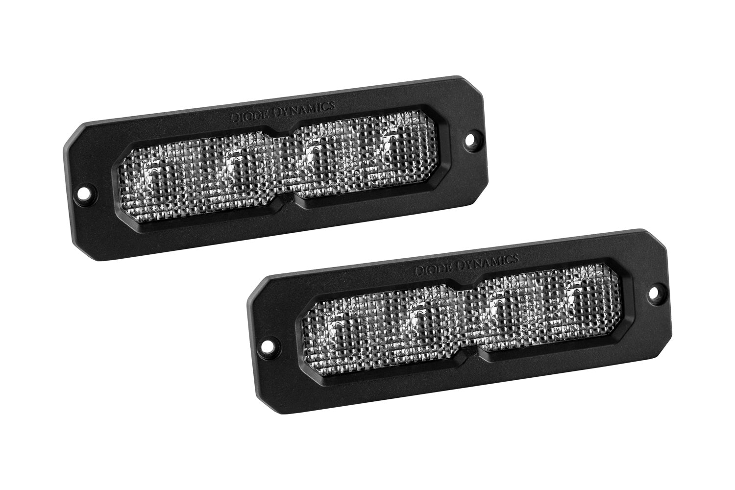 Diode Dynamics SS6 Pro White Flood Flush RBL (pair)