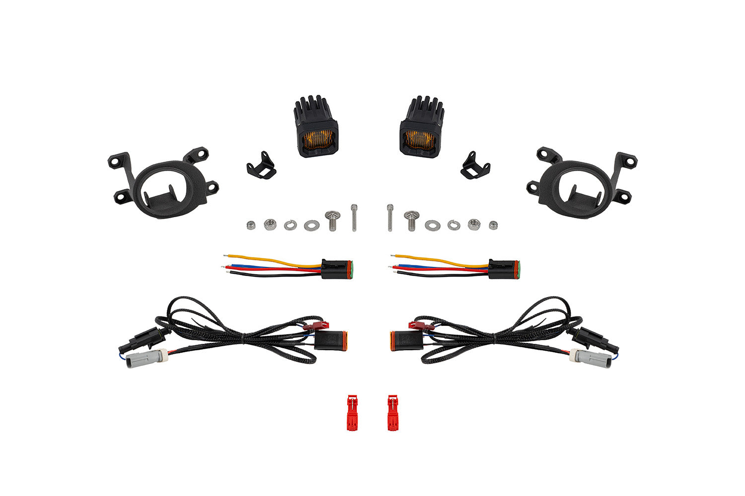 Diode Dynamics SSC1 Type BM LED Fog Light Kit Yellow SAE Fog for 2024 Toyota Land Cruiser