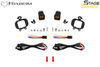 Diode Dynamics SSC1 Type NSQ LED Fog Light Kit White SAE Fog