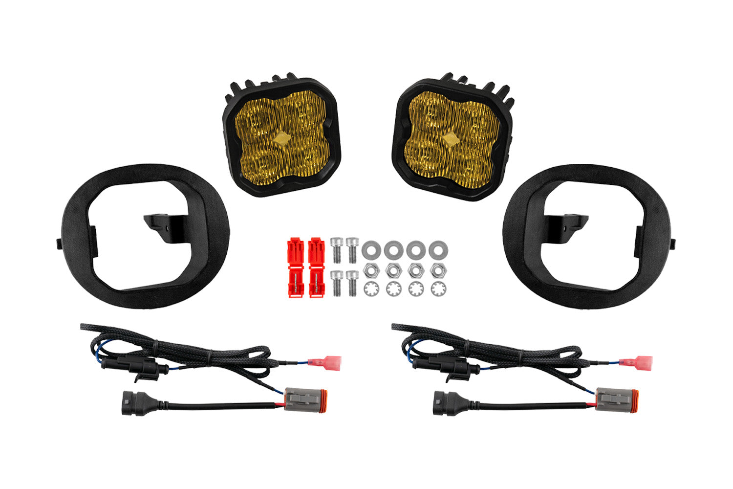 Diode Dynamics SS3 Sport Type TR Kit ABL Yellow SAE Fog