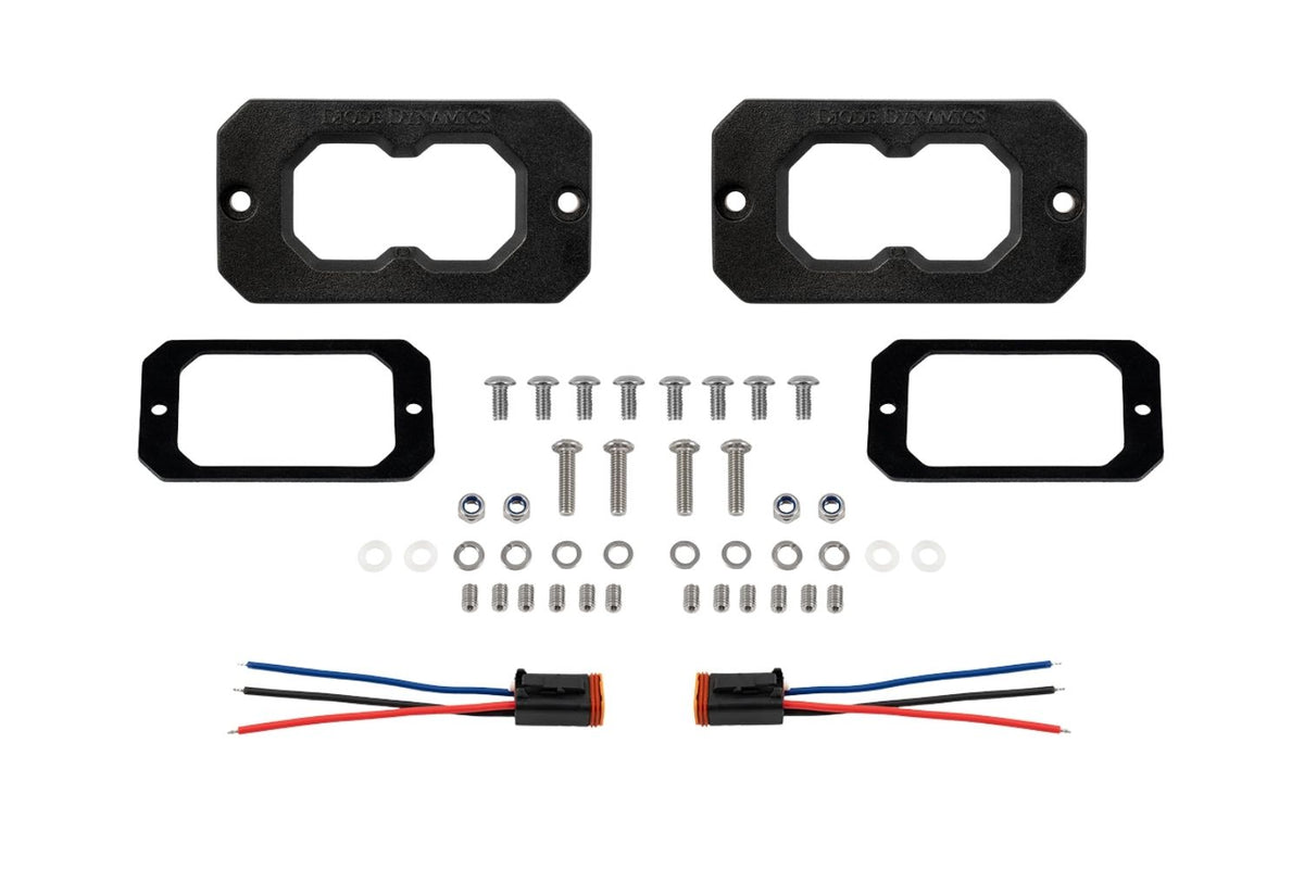Diode Dynamics C2 2.0 Flush Mount Kit (pair)