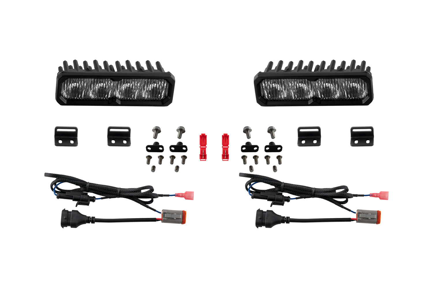 Diode Dynamics Tundra 2022 Fog SS6 Max LED Kit White