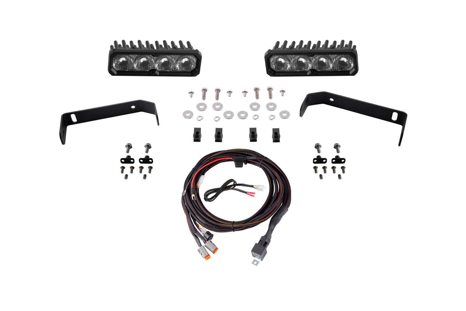 Diode Dynamics Ranger 2019 SS6 Max LED Kit White Driving