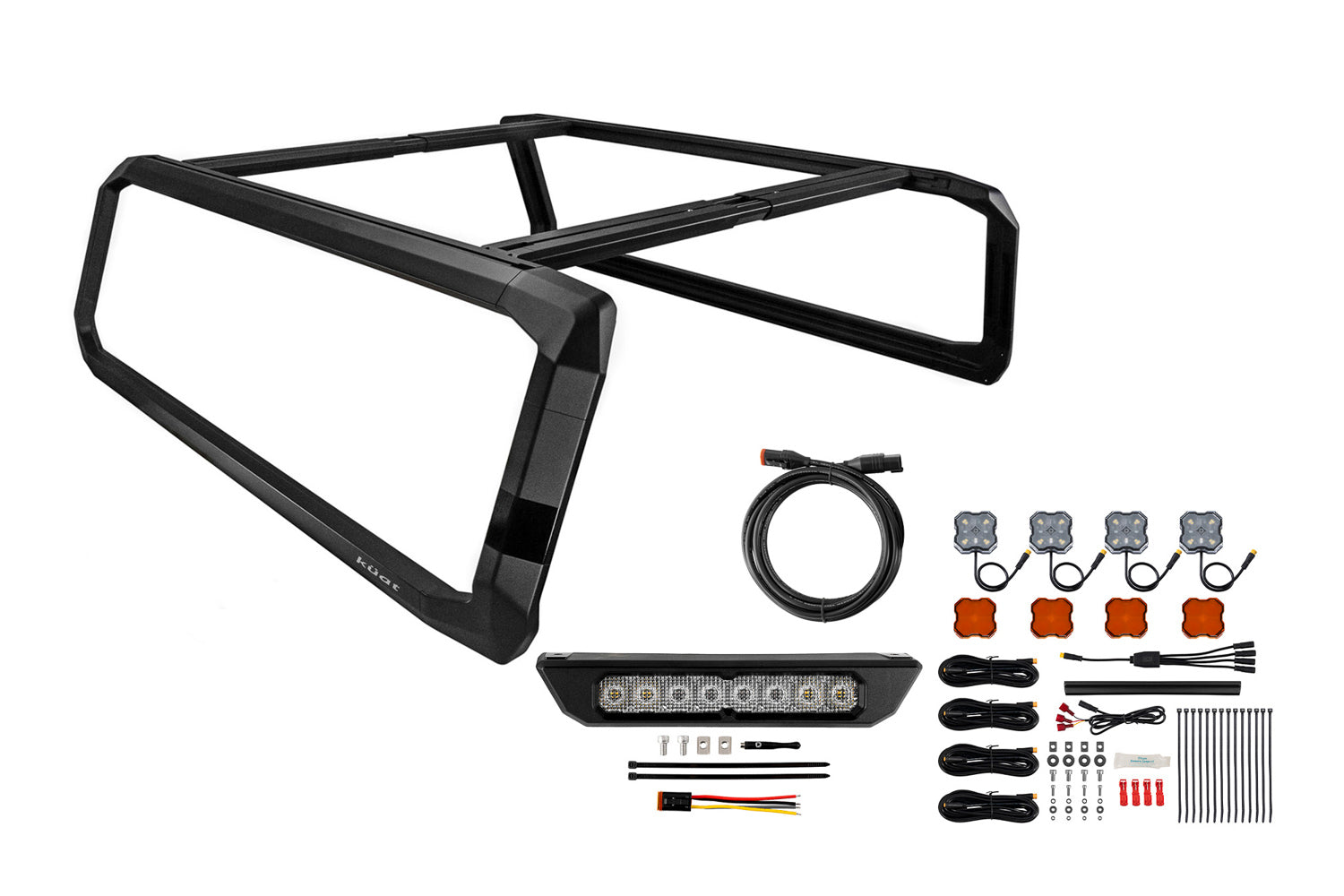 Diode Dynamics Diode IBEX D2 Bed Rack - Medium Bed