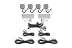 Diode Dynamics Rock Light Amber/White M8 4-Pack
