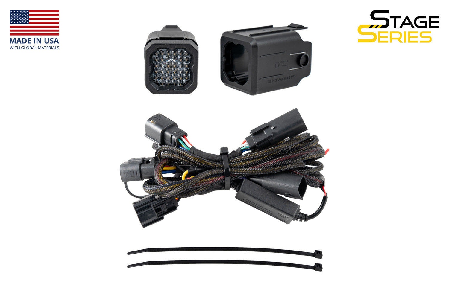 Diode Dynamics HitchMount LED Pod Reverse Kit for 2023-2026 GMC Canyon C1R