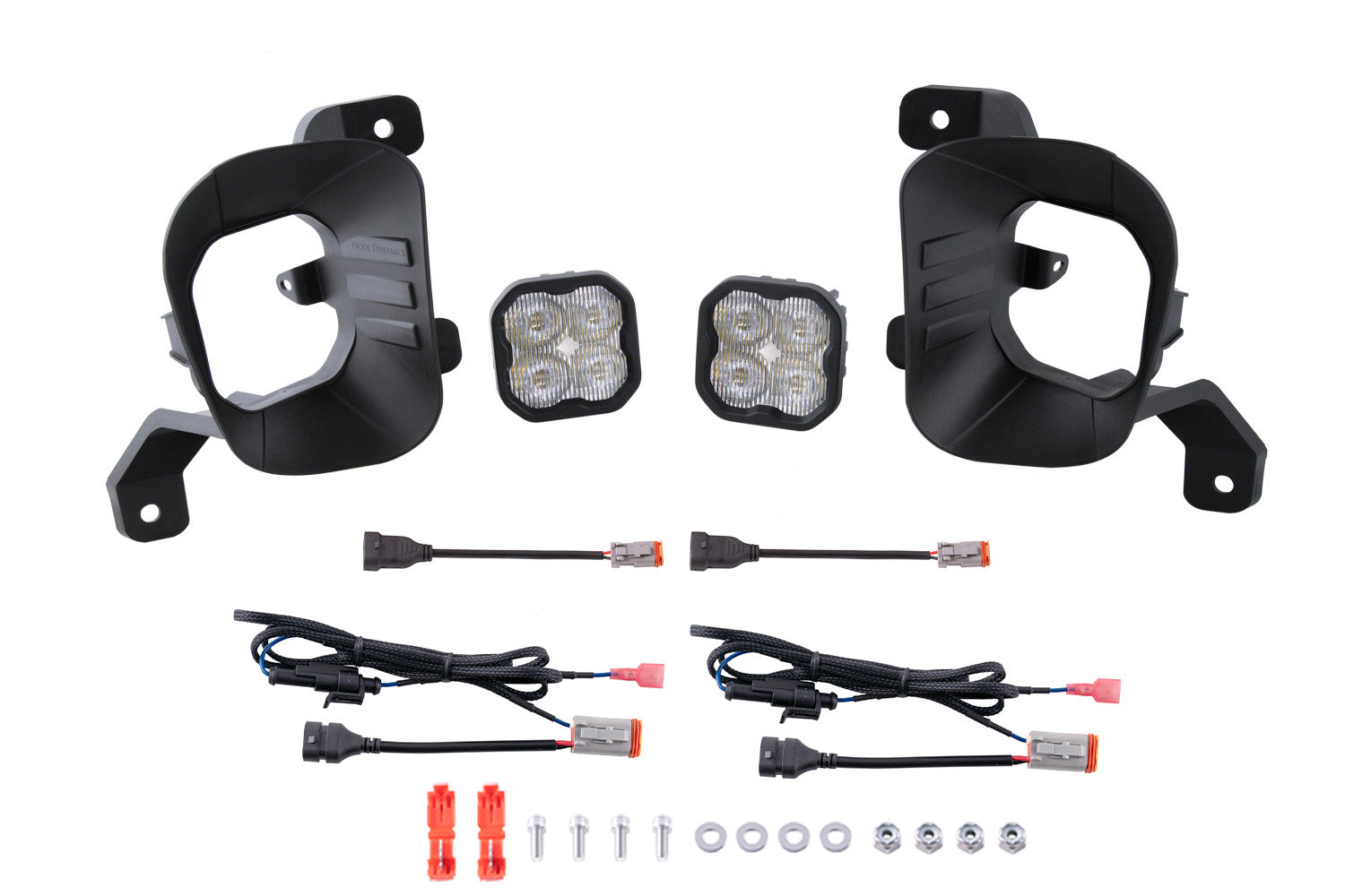 Diode Dynamics SS3 Dual Color Vertical Kit SAE Fog for 19-24 Ram 1500