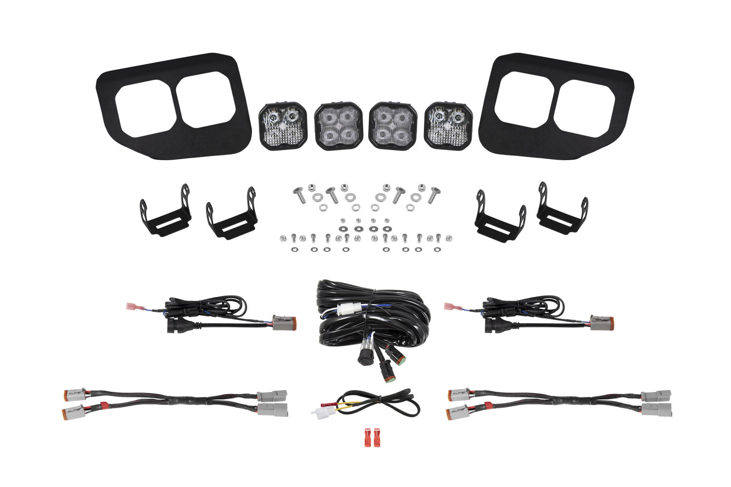 Diode Dynamics SS3 Fog Pocket Kit DC for 20-22 Ford F-250/F-350/F-450 Super Duty