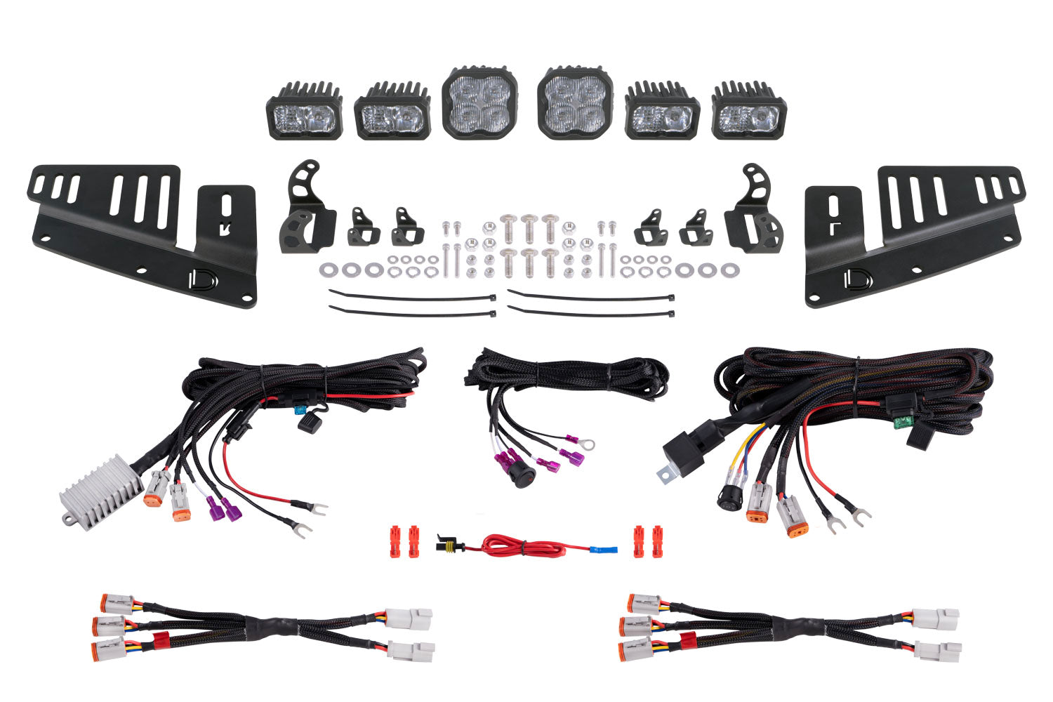 Diode Dynamics Fog Pocket Kit DC for 21-25 Ford Bronco