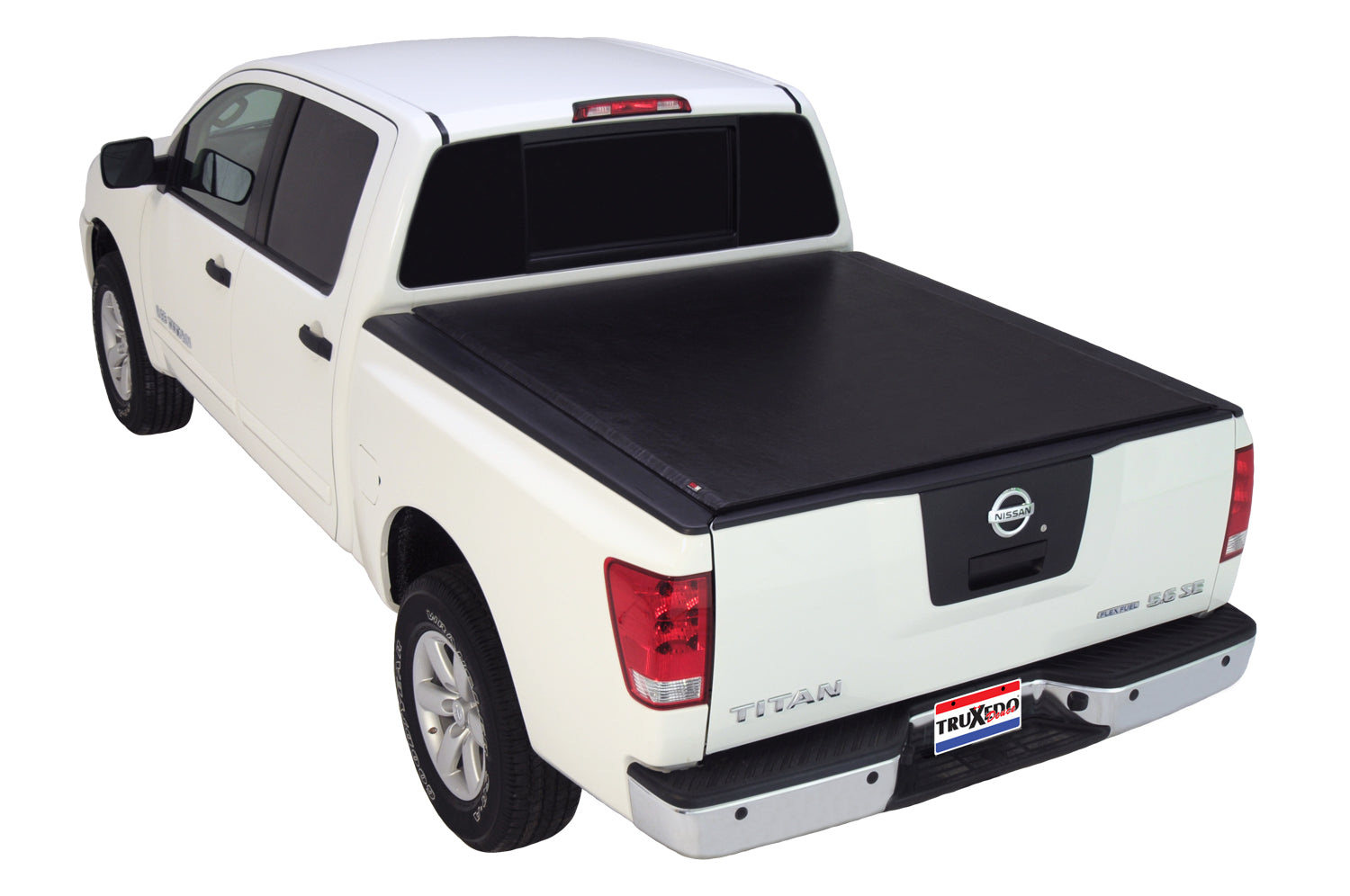 Deuce Tonneau Cover - Black - 2016-2023 Nissan Titan 5' 7" Bed - Apollo Off-Road
