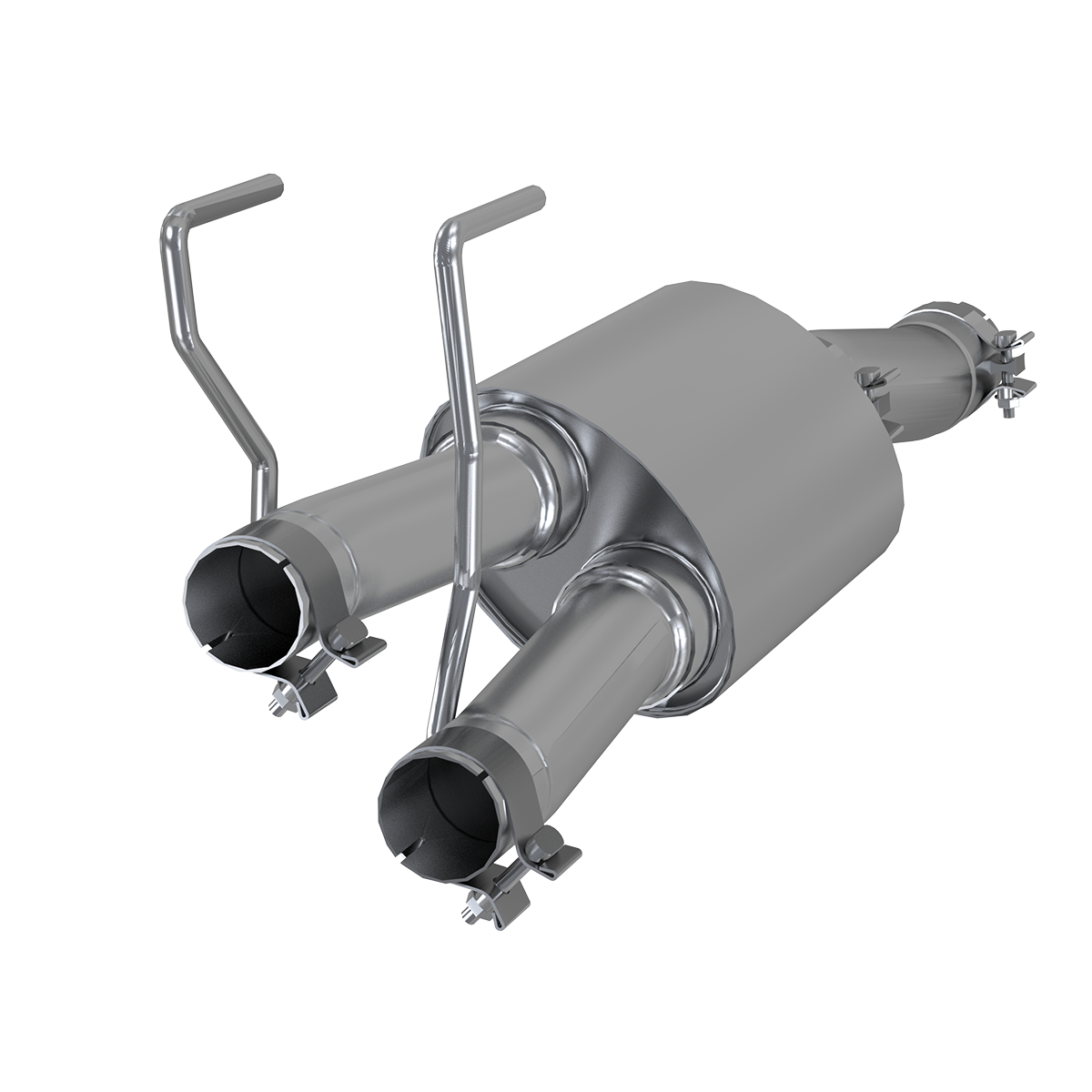 Dodge 3 Inch Single/Dual Out Muffler Replacement Armor Plus For 09-23 RAM 1500, 5.7L Hemi RAM 1500 Classic 5.7L Hemi - Apollo Off-Road